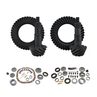 Re-Gear & Installation Kit Ford 8.8 Inch Various F150 4.56 Ratio Fr&Rr 09-'14 Ford F150 W/8.8 Rear (3.544 Inch Bearing Od) 4.56 Complete Gear Package F/R R&Ps & Master Kits Yukon Gear