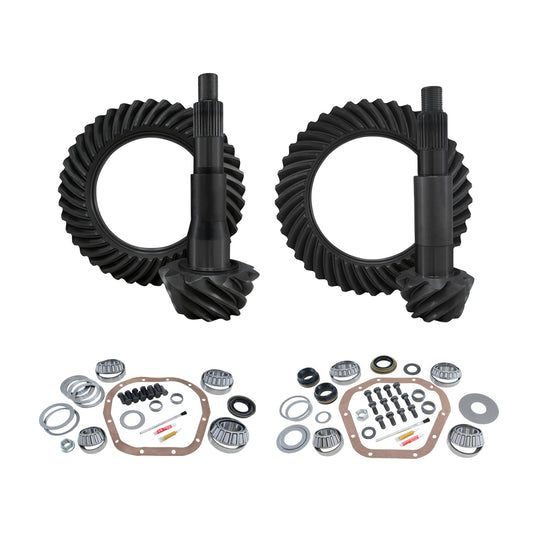 Re-Gear & Installation Kit Dana 60 2008-2010 Ford F250/F350 3.73 Ratio 08-'10 F250 & F350 Srw 3.73 Complete Gear/Kit Package With F10.5/ D60 (Fits 4.10&Down Front Case) Yukon Gear