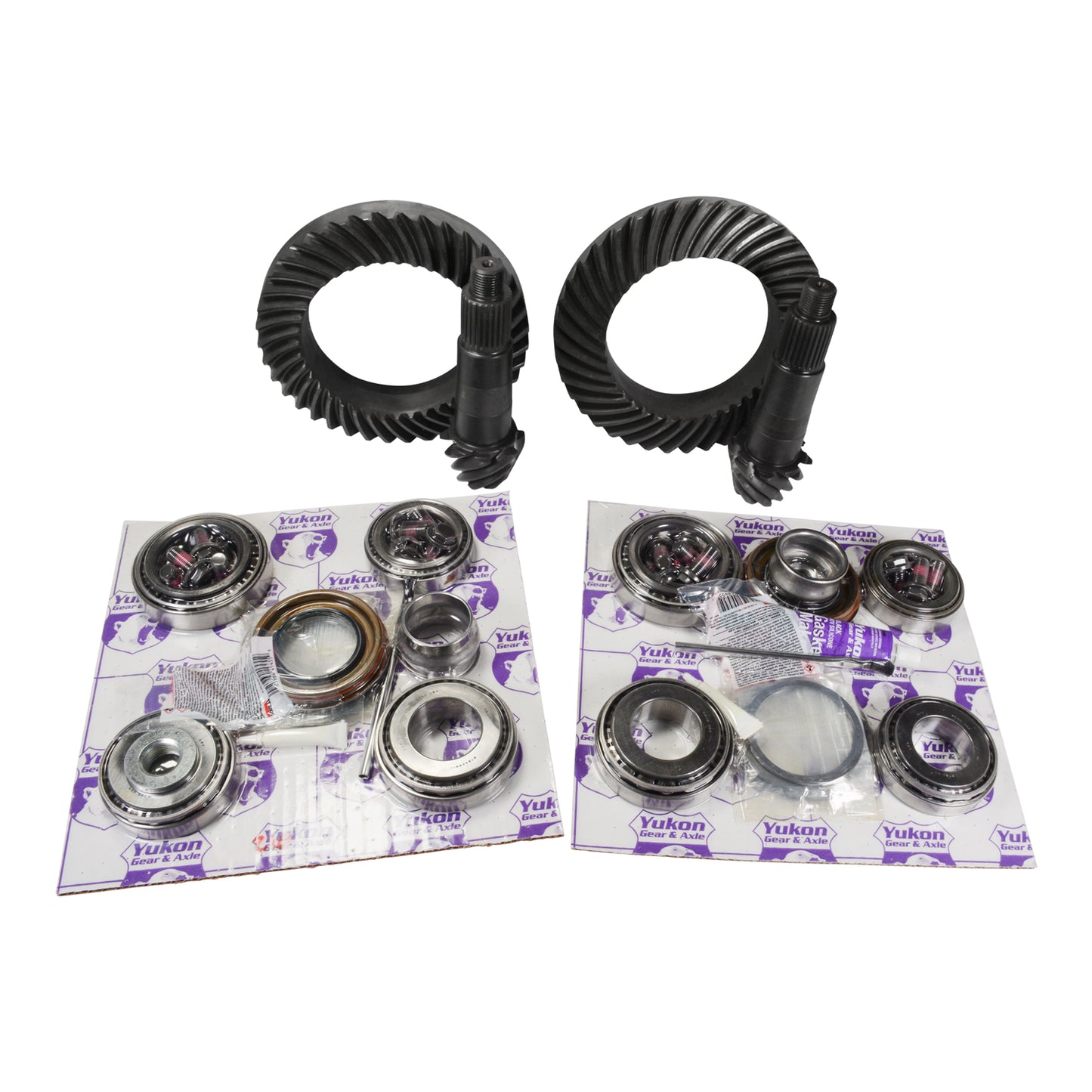 Re-Gear & Install Kit M210 Front/M220 Rear 21-23 Ford Bronco 4.88 Ratio Ford Bronco M220 Rear/ M210 Front 4.88 Ratio Gear & Install Kit Package Yukon Gear