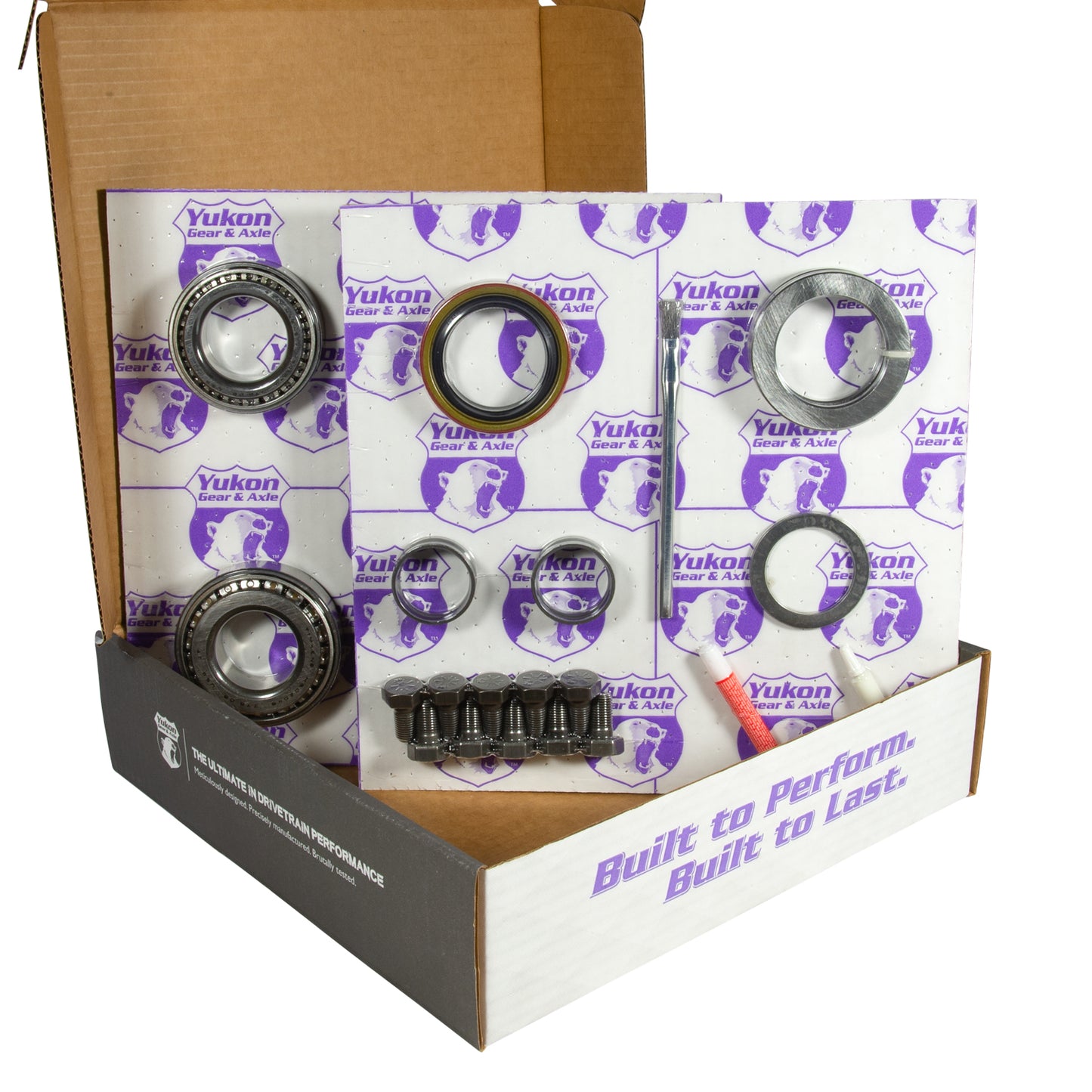 8.5 Inch GM 4.11 Rear Ring & Pinion Install Kit Axle Bearings 1.625 Inch Case Journal 8.5 Inch GM 4.11 Rear R&P Gear/ Install Kit Package W/ 1.625 Inch Carrier Journal& Ak C10 '88-'98 Trk & Suv Yukon Gear