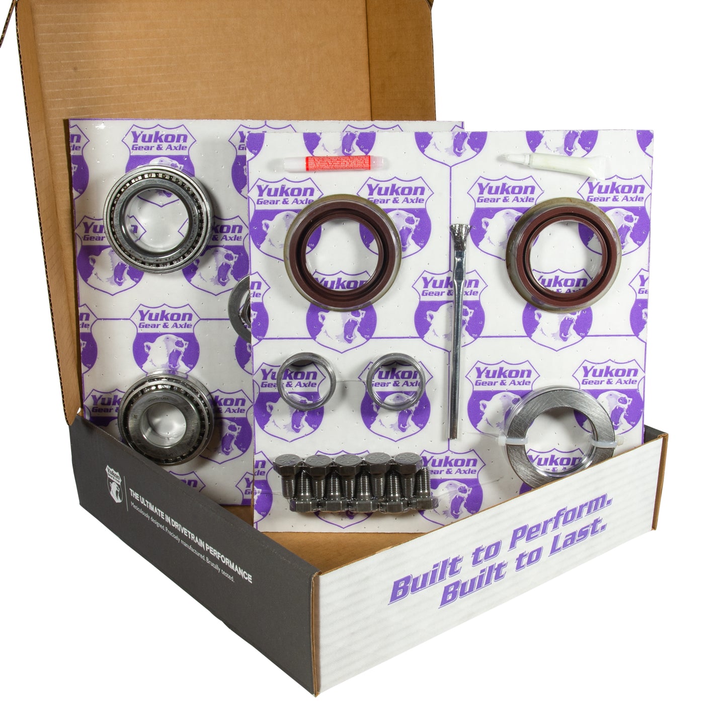 8.6 Inch GM 4.56 Rear Ring & Pinion Install Kit Axle Bearings & Seal 8.6 Inch GM 4.56 Rear R&P Gear/ Install Kit Package W/ Ak C10 '09&Up Trk & Suv Yukon Gear