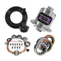8.8 Inch Ford 3.73 Rear Ring & Pinion Install Kit 31 Spline Posi 2.53 Inch Axle Bearings 8.8 Ford 3.73 Rear R&P Gear/ Install Kit Package With 31 Spline Posi & Ak 1559 Axle Bearings (2.53 Inch Od) Yukon Gear Yukon Gear and Axle