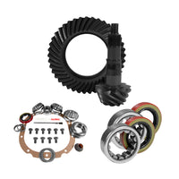 8.8 Inch Ford 3.73 Rear Ring & Pinion Install Kit 2.53 Inch OD Axle Bearings & Seals 8.8 Ford 3.73 Rear R&P Gear/ Install Kit Package With Ak 1559 Axle Bearings (2.53 Inch Od) Yukon Gear