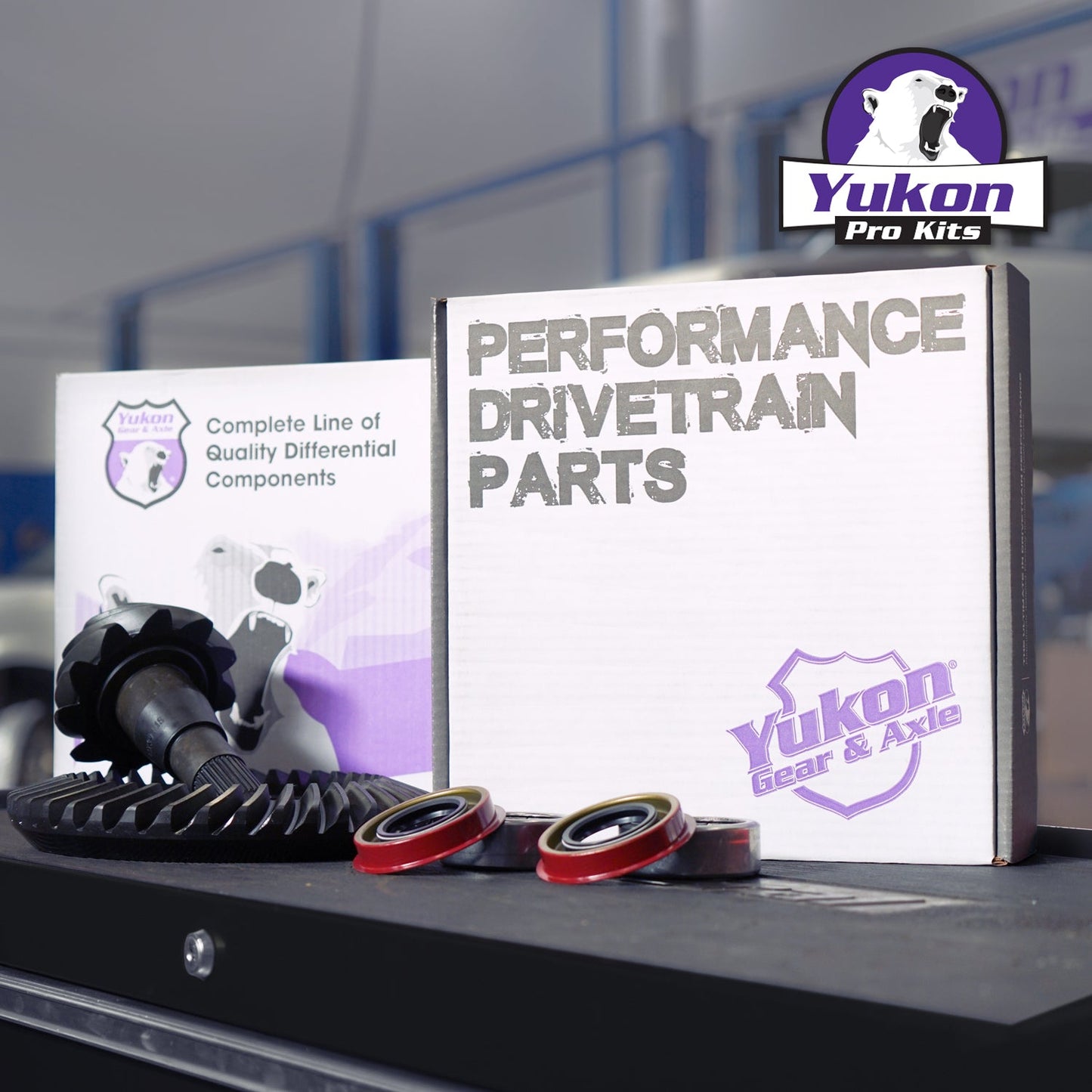 8.8 Inch Ford 4.88 Rear Ring & Pinion Install Kit 2.99 Inch OD Axle Bearings & Seals 8.8 Inch Ford 4.88 Rear R&P Gear/ Install Kit Package W/ Ak 1561 (2.985 Inch Od) '10&Dwn F150& Suv W/O Irs Yukon Gear