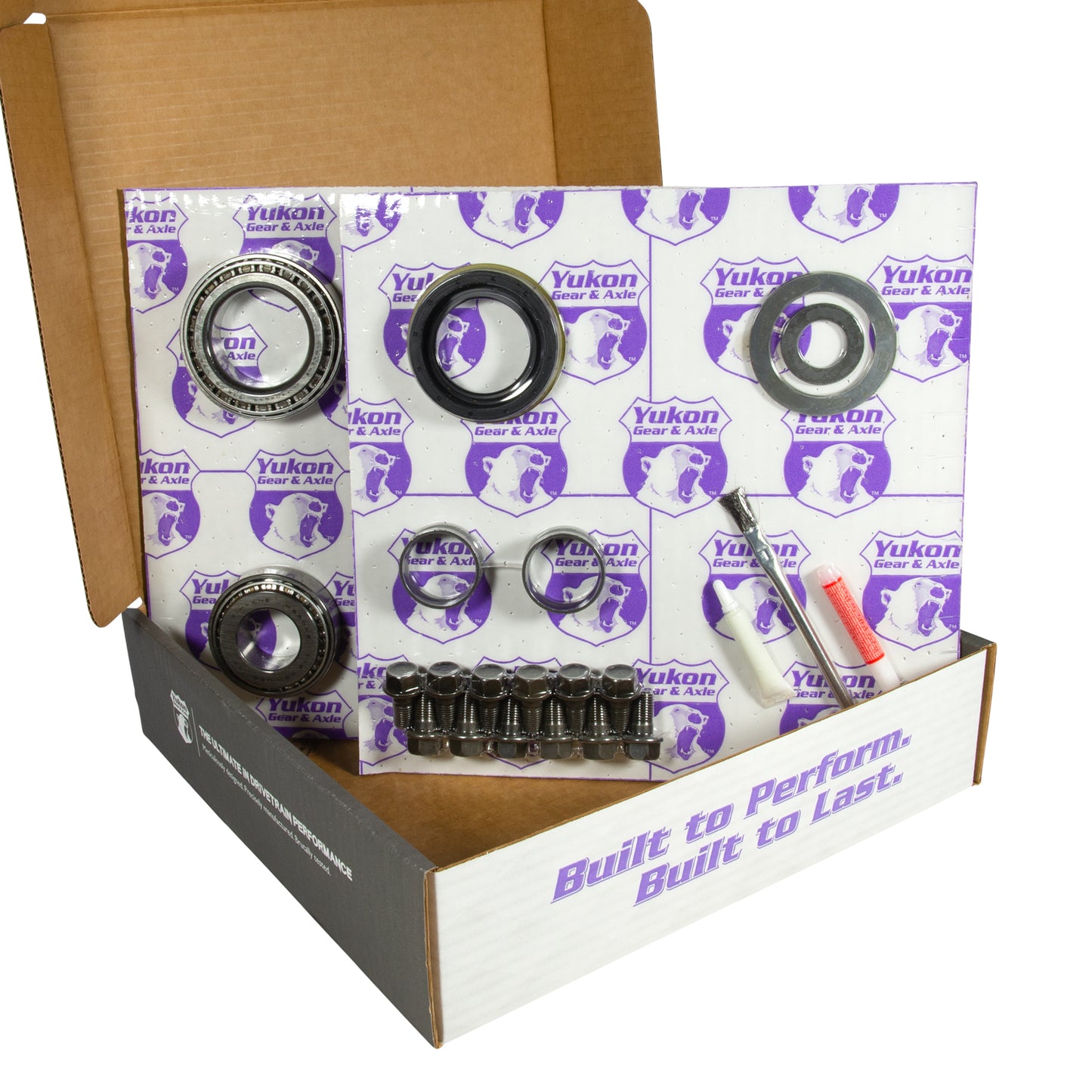 9.25 Inch Chy 3.55 Rear Ring & Pinion Install Kit 1.705 Inch Axle Bearings & Seal 9.25 Inch Chy 3.55 Rear R&P Gear/ Install Kit Package W/ Ak 6410 (1.705 Inch Id) '07-'10 RAM 1500 Yukon Gear
