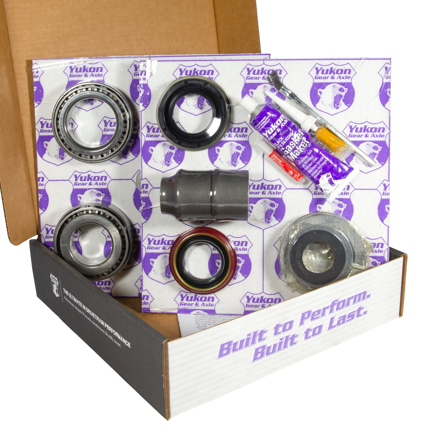 9.75 Inch Ford 3.55 Rear Ring & Pinion Install Kit 34 Spline Posi Axle Bearings 9.75 Inch Ford 3.55 Rear R&P Gear/ Install Kit Package W/ T/L Posi & Ak 1559 '00-'04 Trucks Yukon Gear