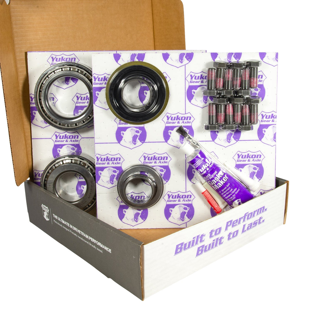 11.5 Inch AAM 4.11 Rear Ring & Pinion Install Kit 4.375 Inch OD Pinion Bearing 11.5 Inch AAM 4.11 Rear R&P Gear/ Install Kit Package '11-'19 GM '11-'13 Dodge/ Chy/ RAM Yukon Gear Yukon Gear and Axle