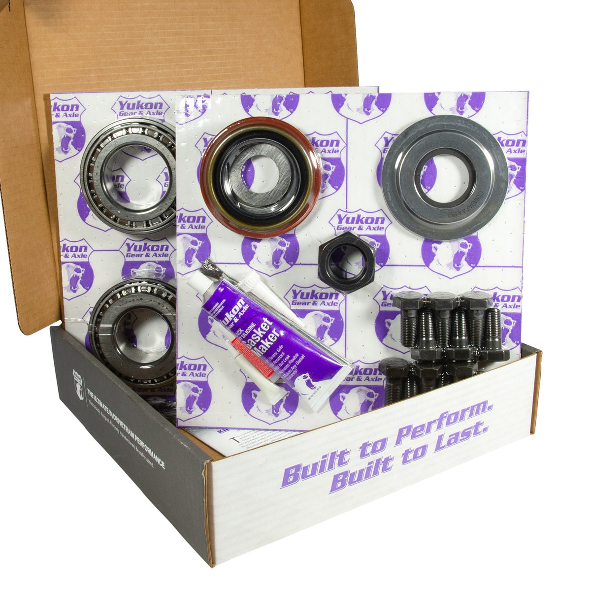 11.25 Inch Dana 80 4.88 Rear Ring & Pinion Install Kit 35 Spline Posi 4.125 Inch Bearing D80/ 11.25 Inch Dana 4.88 Rear R&P Gear/ Install Kit Package With Posi 4.125 Inch OD Head Bearing Yukon Gear Yukon Gear and Axle