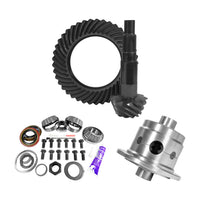 11.25 Inch Dana 80 3.54 Rear Ring & Pinion Install Kit 35 Spline Posi 4.375 Inch Bearing D80/ 11.25 Inch Dana 3.54 Rear R&P Gear/ Install Kit Package With Posi 4.375 Inch OD Head Bearing Yukon Gear