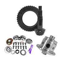 11.25 Inch Dana 80 4.11 Rear Ring & Pinion Install Kit 35 Spline Posi 4.375 Inch Bearing D80/ 11.25 Inch Dana 4.11 Rear R&P Gear/ Install Kit Package With Posi 4.375 Inch OD Head Bearing Yukon Gear Yukon Gear and Axle