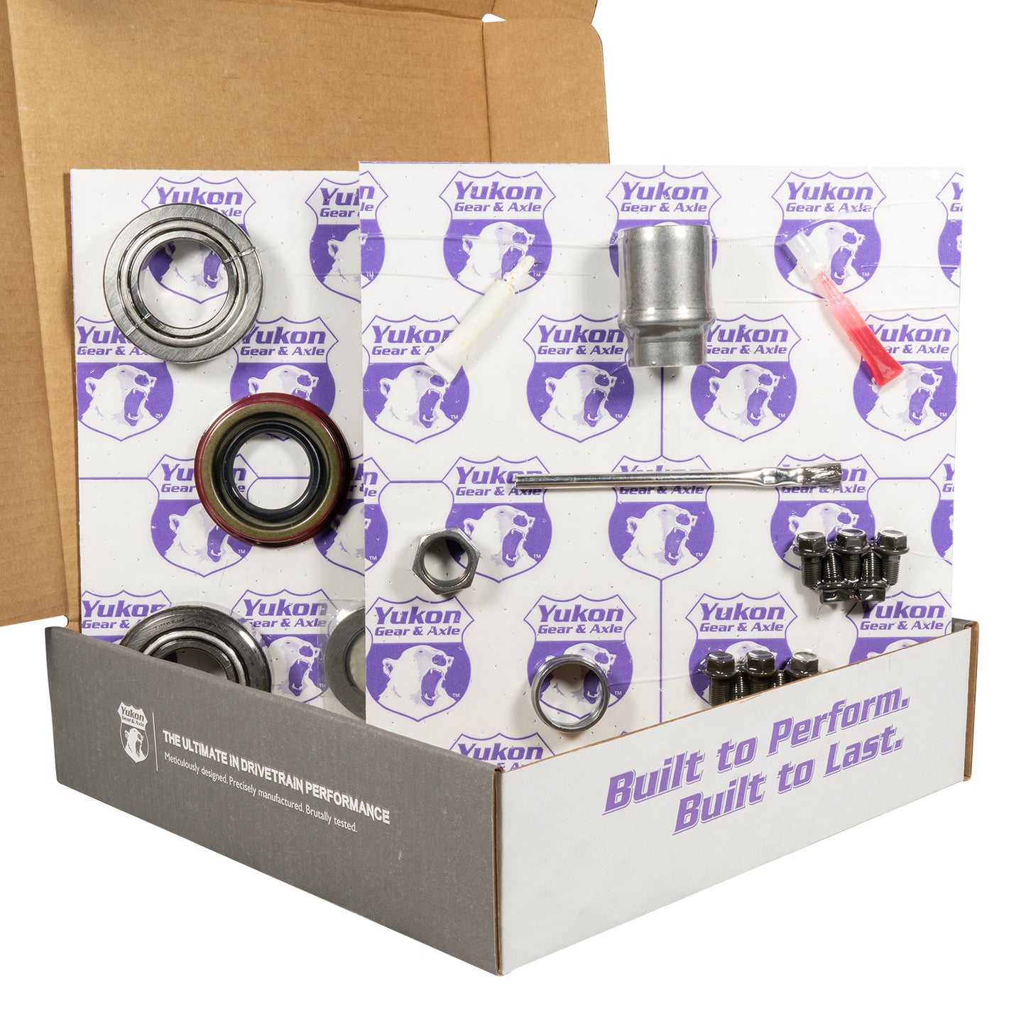 8.2 Inch GM 3.08 Rear Ring & Pinion Install Kit 2.25 Inch OD Axle Bearings & Seals 8.2 GM 3.08 Rear R&P Gear/ Install Kit Package With Ak 1563 Axle Bearings (2.25 Inch Od) Yukon Gear