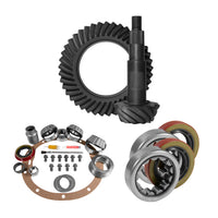 8.2 Inch GM 3.55 Rear Ring & Pinion Install Kit 2.25 Inch OD Axle Bearings & Seals 8.2 GM 3.55 Rear R&P Gear/ Install Kit Package With Ak 1563 Axle Bearings (2.25 Inch Od) Yukon Gear