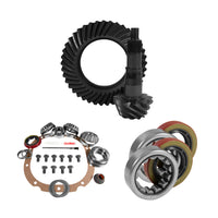 8.8 Inch Ford 4.11 Rear Ring & Pinion Install Kit 2.25 Inch OD Axle Bearings & Seals 8.8 Ford 4.11 Rear R&P Gear/ Install Kit Package With Ak 1563 Axle Bearings (2.25 Inch Od) Yukon Gear