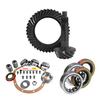 8.875 Inch GM 12T 3.42 Rear Ring & Pinion Install Kit Axle Bearings & Seals 12T GM 3.42 Rear R&P Gear/ Install Kit Package With Ak 1559 Yukon Gear