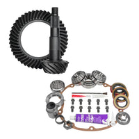 Muscle Car Re-Gear Kit GM 8.2 Buick/Olds/Pontiac 27 Spline 3.36 Ratio 8.2 Inch Bop 3.36 Ratio Rear R&P Gear/ Install Kit Package Yukon Gear
