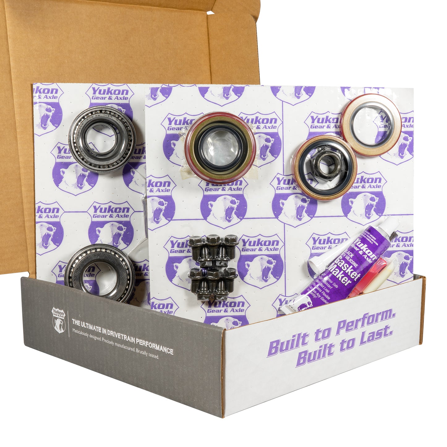 Muscle Car Re-Gear Kit GM 8.2 Buick/Olds/Pontiac 27 Spline 3.55 Ratio 8.2 Inch Bop 3.55 Ratio Rear R&P Gear/ Install Kit Package Yukon Gear