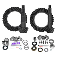 Ring & Pinion Gear Kit Package Front & Rear With Install Kits - Toyota 8.4/7.5R Toyota Tacoma 95-04 Tundra 00-06 Without Factory Locker (8.4/7.5R) 4.56 Ratio Gear Package Yukon Gear