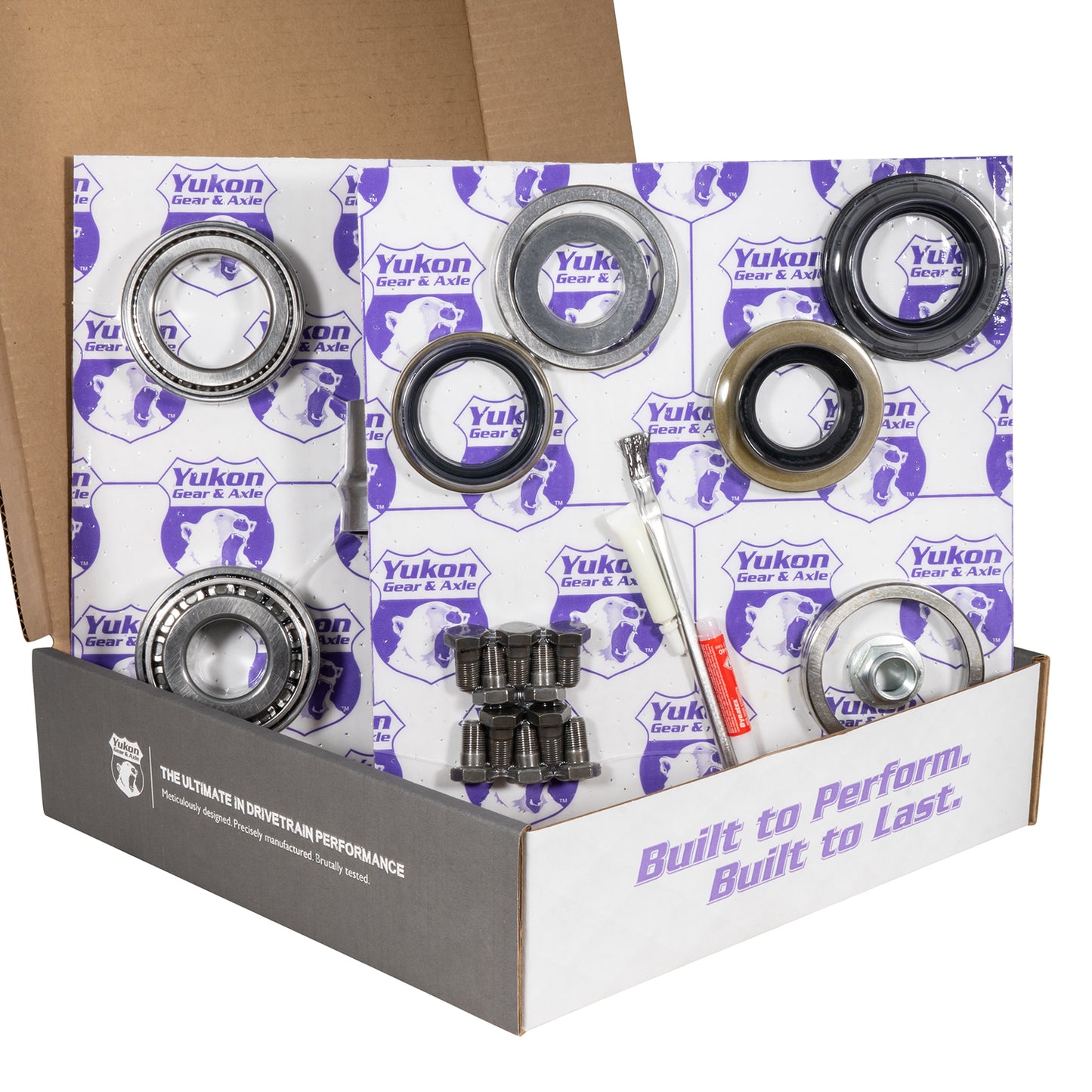 Ring & Pinion Gear Kit Package Front & Rear With Install Kits - Toyota 8.4/7.5R Toyota Tacoma 95-04 Tundra 00-06 Without Factory Locker (8.4/7.5R) 4.88 Ratio Gear Package Yukon Gear