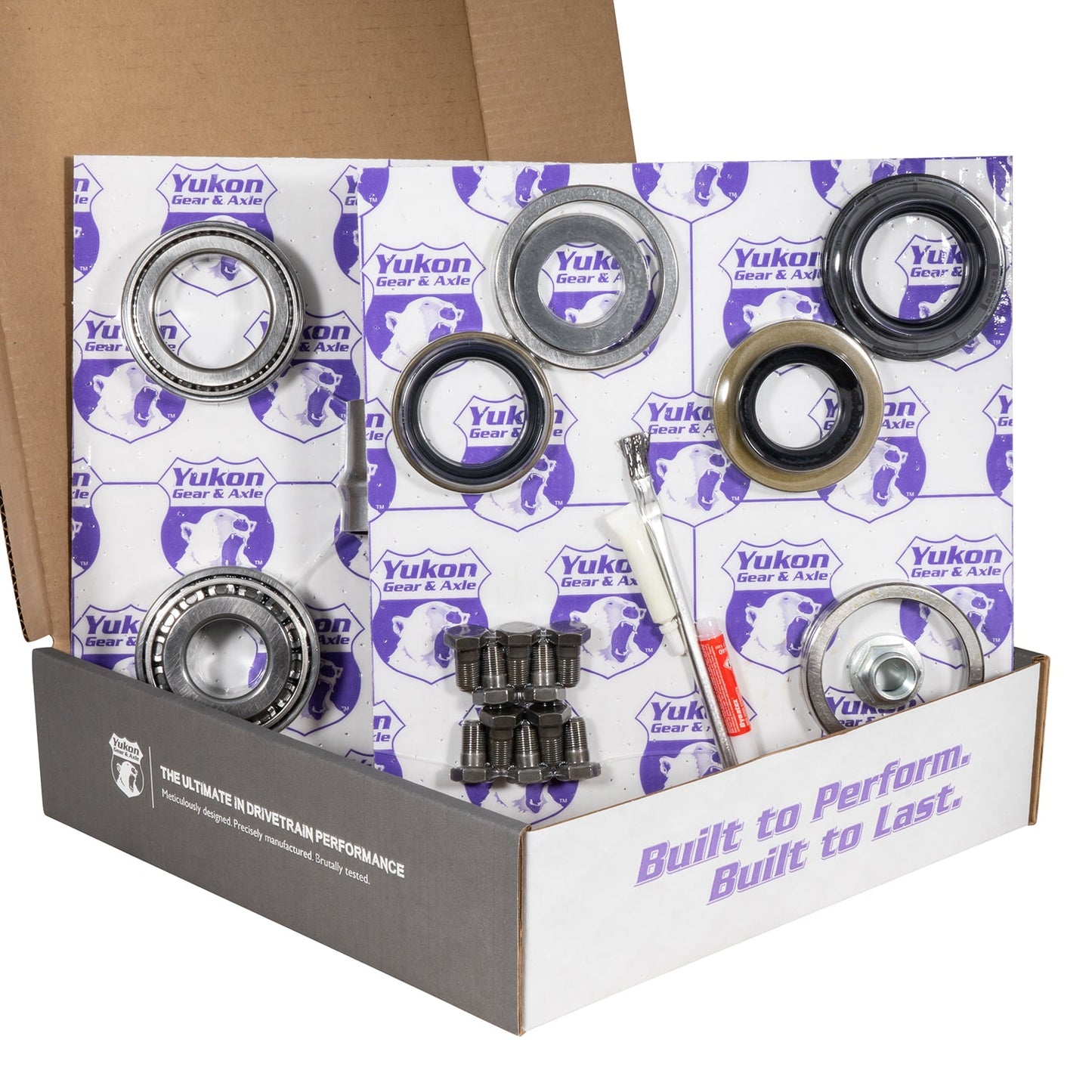 Ring & Pinion Gear Kit Package Front & Rear With Install Kits - Toyota 8.4/7.5R Toyota Tacoma 95-04 Tundra 00-06 Without Factory Locker (8.4/7.5R) 5.29 Ratio Gear Package Yukon Gear