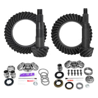 Ring & Pinion Gear Kit Package Front & Rear With Install Kits - Toyota 8.4/7.5R Toyota Tacoma 95-04 Tundra 00-06 Without Factory Locker (8.4/7.5R) 5.29 Ratio Gear Package Yukon Gear