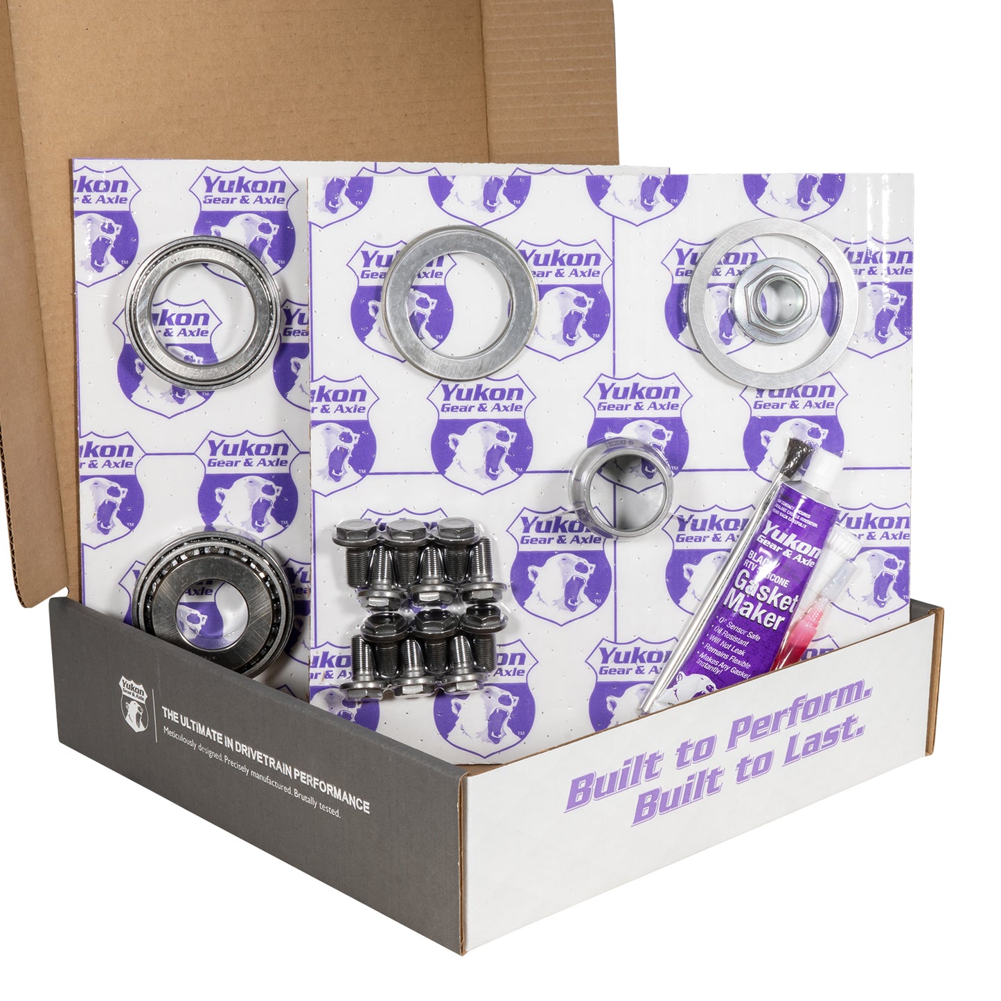 Ring & Pinion Gear Kit Package Front & Rear With Install Kits - Toyota 8.75/8IFS Toyota Tacoma 2016 & Up (8.75/8IFS) 5.29 Ratio Gear Package Yukon Gear