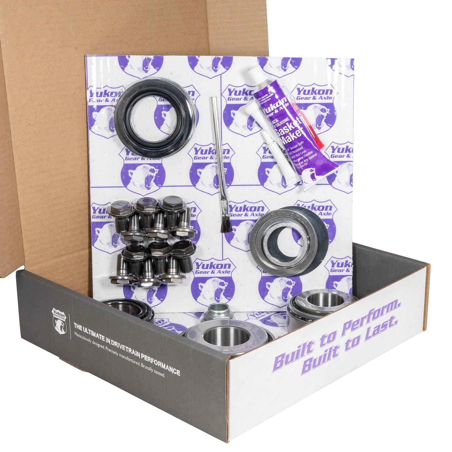 Ring & Pinion Gear Kit Package Front & Rear With Install Kits - Toyota 10.5/9R Toyota Tundra 5.7L 2007 & Up (10.5/9R) 4.88 Ratio Gear Package Yukon Gear