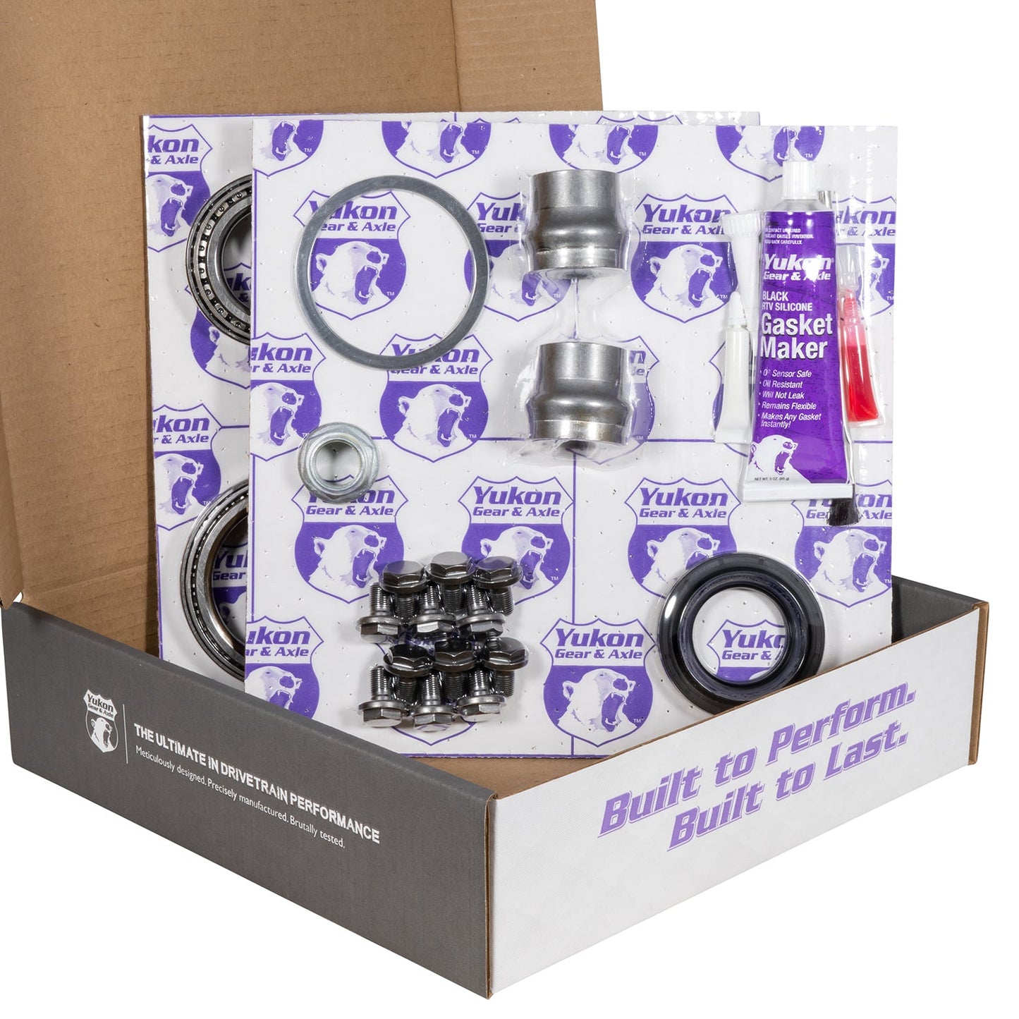Ring & Pinion Gear Kit Package Front & Rear With Install Kits - Toyota 8.2/8 Inch IFS Toyota 2010& Up 4RUNNER/ Fj Cruiser W/ Locker (8.2/8 Inch ) 4.56 Gear Package (For 3.91& Up Front Case) Yukon Gear