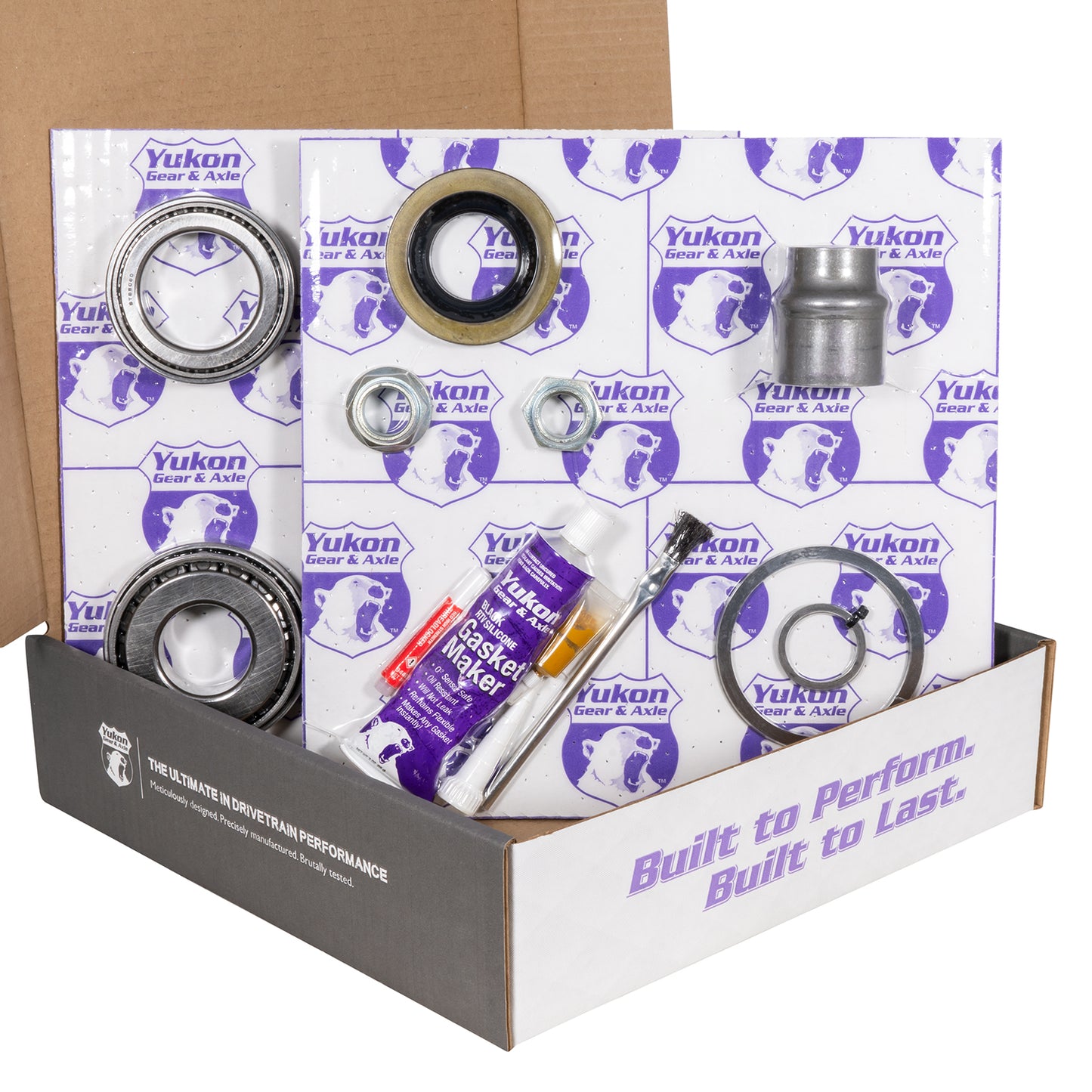 Ring & Pinion Gear Kit Package Front & Rear With Install Kits - Toyota 9.5/8R Toyota Land Cruiser 1991-97 Without Factory Locker (9.5/8R) 5.29 Ratio Gear Package Yukon Gear
