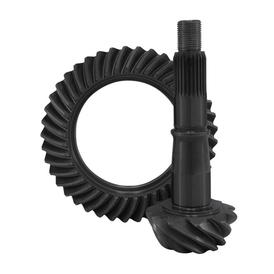 High Performance Ring & Pinion Gear Set For GM 7.5 Inch In A 3.73 Ratio 7.5 Inch GM 3.73 R&P (Call Dealer 4 Impla & Caprice W/ABS) Yukon Gear Yukon Gear and Axle
