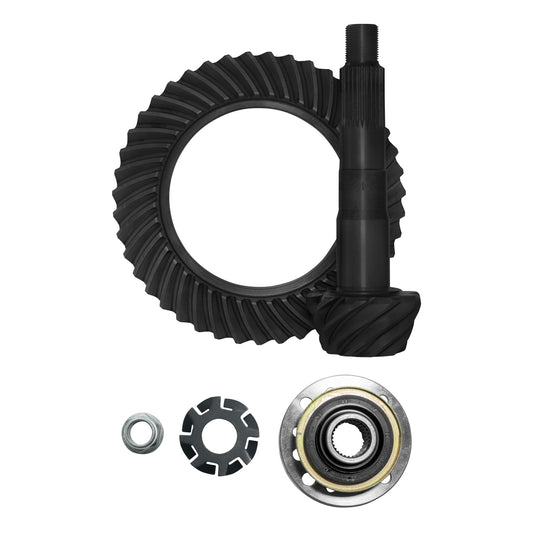 Ring & Pinion Set Toyota 8 Inch High Pinion In Reverse W/Yoke Kit 4.88 8 Inch Toyota High Pinion 4.88 Rev R&P Kit 29 Spline Gear W/ Yoke& Small Parts (Not Clamshell) Yukon Gear