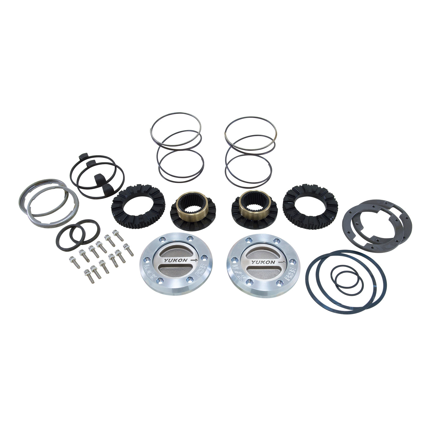 Hardcore Locking Hub Dana 60 35-Spline 79-91 GM/78-97 Ford/79-93 Dodge D60 35 Spline Hardcore Locking Hub Set '79-91 GM '78-'97 F350 Dodge '79-'93 Yukon Gear