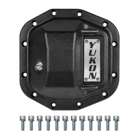 Hardcore Rear Nodular Iron Cover For Jeep Wrangler JL Dana 35 Rear JL D35 Rear (M200) Nodular Iron Differential Cover 12 Bolt Yukon Gear Yukon Gear and Axle