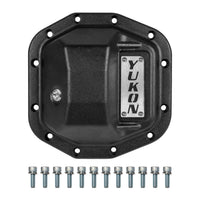 Hardcore Rear Nodular Iron Cover For Jeep Wrangler JL Dana 35 Rear JL D35 Rear (M200) Nodular Iron Differential Cover 12 Bolt Yukon Gear