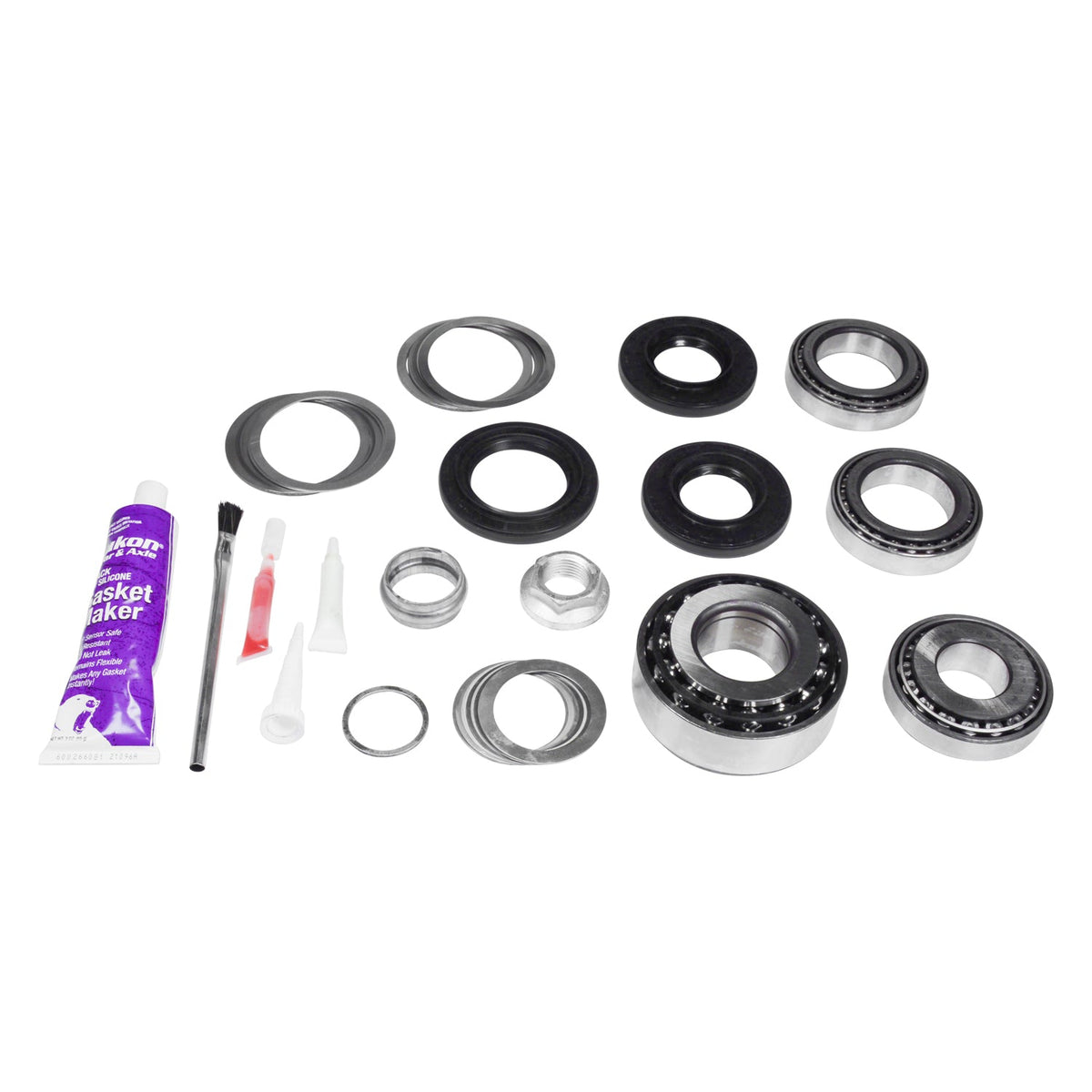 Master Overhaul Kit For 215mm Zf Front Differential 215MM Zf Front Master Install Kit 2012+ RAM 1500 Yukon Gear Yukon Gear and Axle