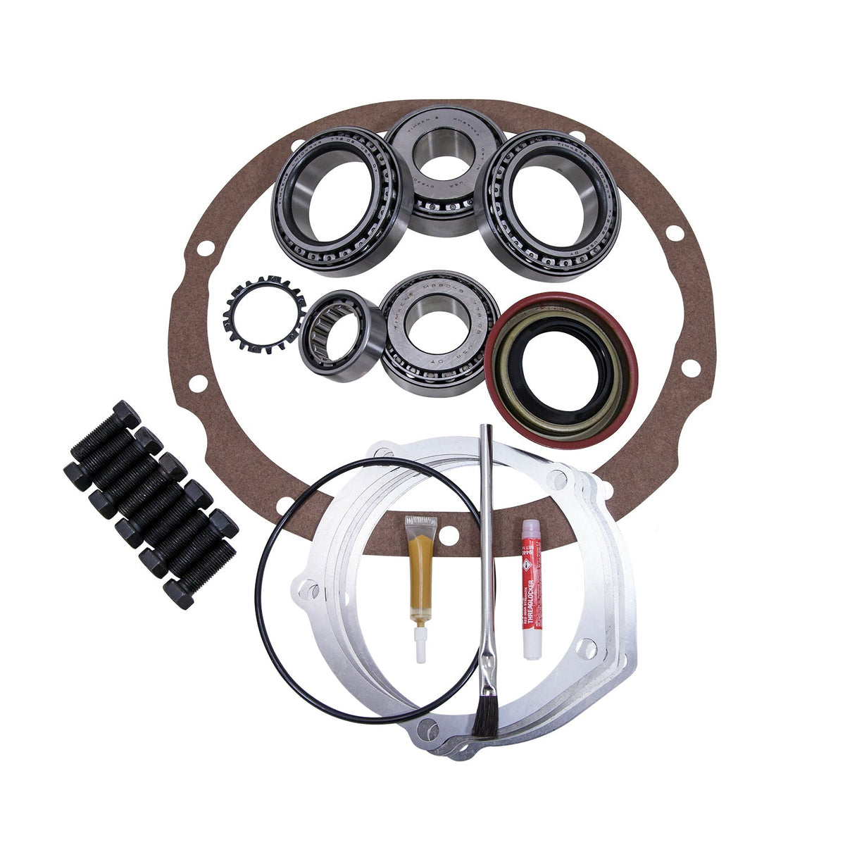 Master Overhaul Kit For Ford 9 Inch LM104911 Differential 35 Spline Pinion 9 Inch f Ovrsze Support 35 Spline Pin W/LM104911 Master Overhaul Kit(No Preload Spacer) Yukon Gear Yukon Gear and Axle