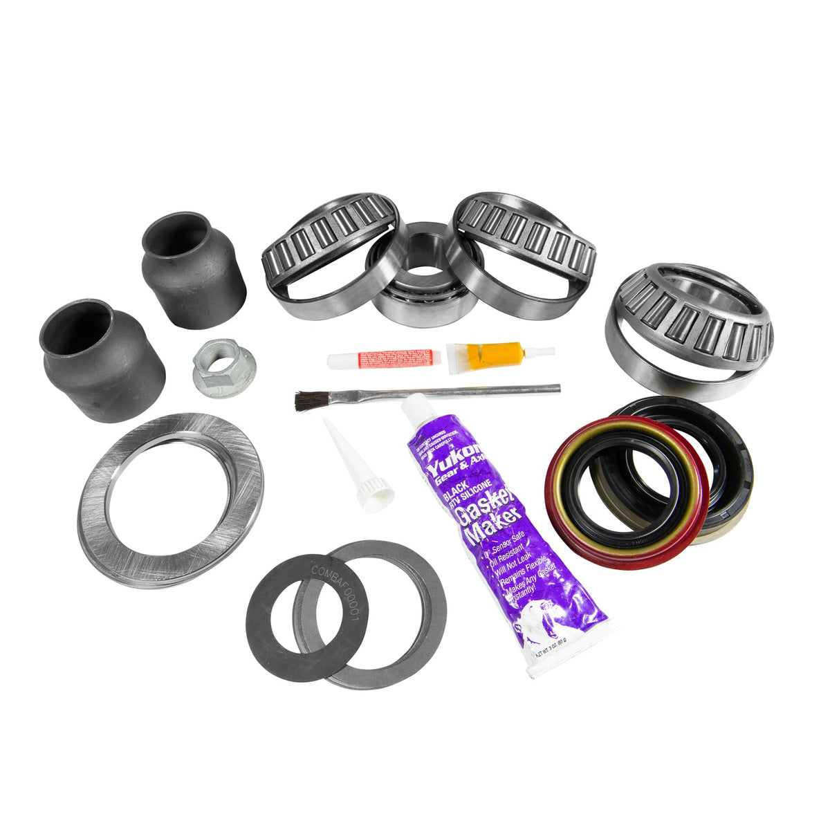 Master Overhaul Kit Ford 9.75 Inch Diff '00-'07 W/'11 & Up Ring & Pinion 9.75 Inch Ford '00-'07 Master Overhaul Kit W/ '11 & Up R&P Only Check Nut Thread Pitch Yukon Gear Yukon Gear and Axle