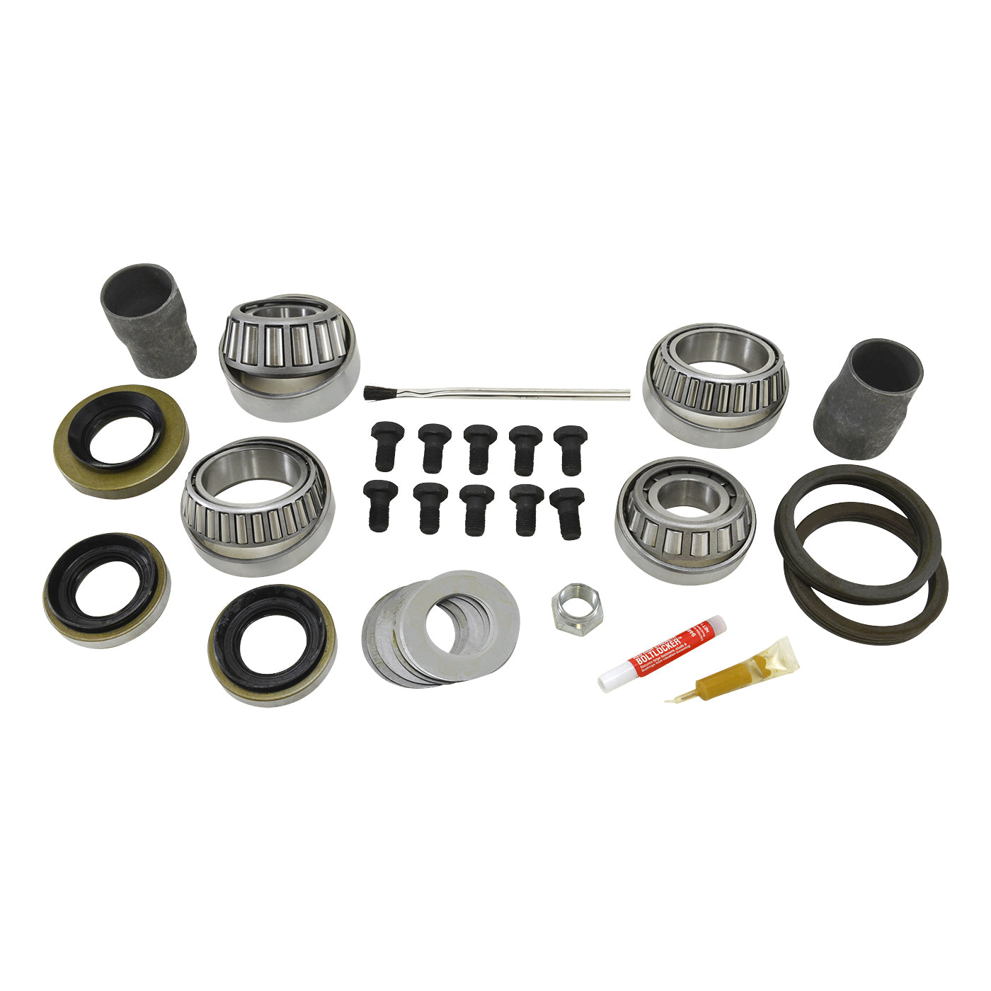 Master Overhaul Kit For Toyota 7.5 Inch IFS Differential V6 7.5 Inch ifs(W/ V6 W/Tt Or Trd)Incl Side Seals+Side Shims But No Side Bearings Yukon Gear