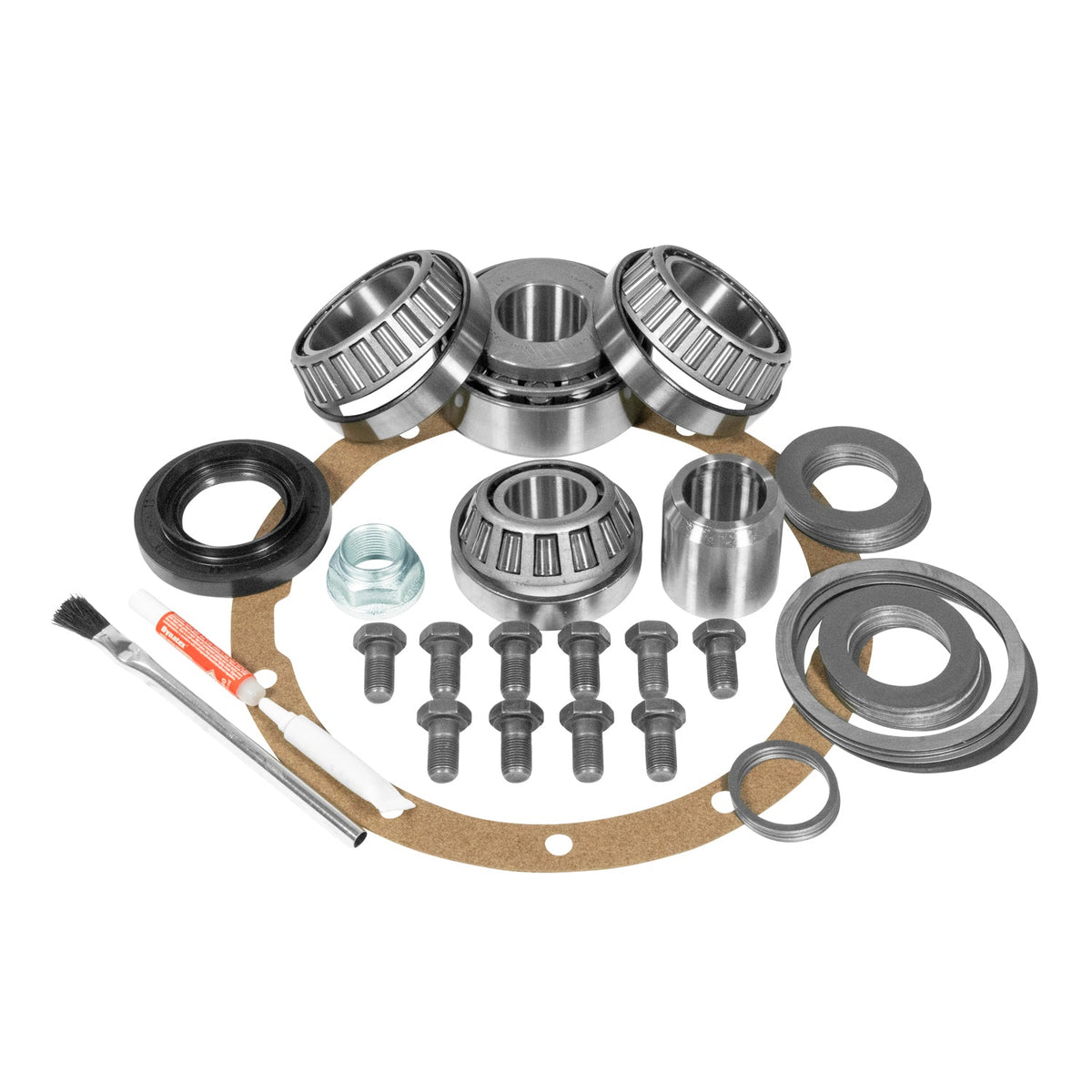 Master Overhaul Kit For Toyota V6 & Turbo 4 Cylinder 2003-Up 29 Spline V6 & T4 Toyota Master Overhaul Kit '03-'15 W/29 Spline Pinion & Solid Spacer Yukon Gear Yukon Gear and Axle