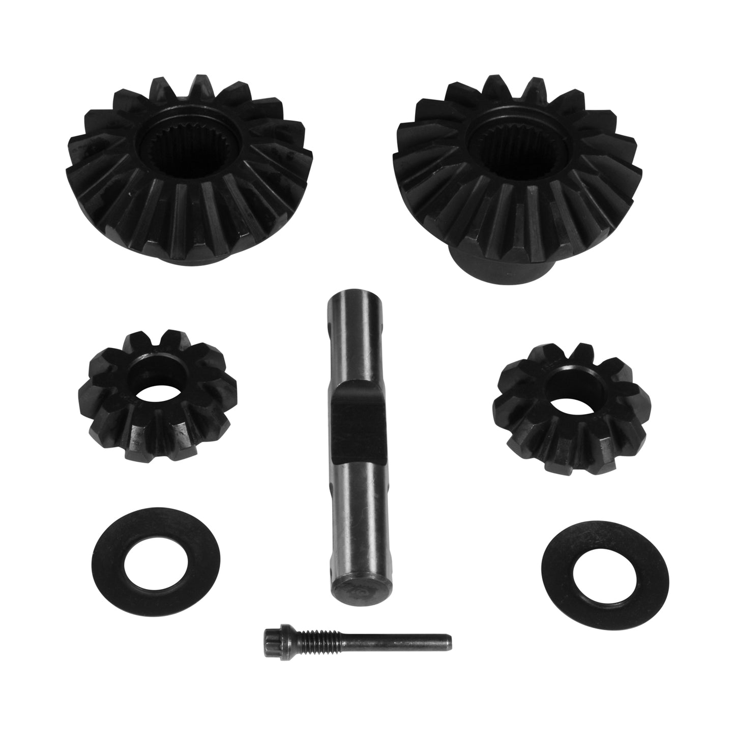 YPKC8.25-P-27 Differential Carrier Gear Kit - Gear & Axle 8.25 Inch Chy 27 Spline Dura Grip Posi Spider Gear Set Yukon Gear