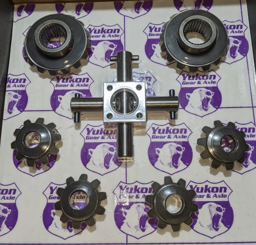 Standard Open Spider Gear Kit Ford 9 Inch 28 Spline 4-Pinion Design 9 Inch Ford 4-Pinion 28 Spline Std Yukon Gear Yukon Gear and Axle