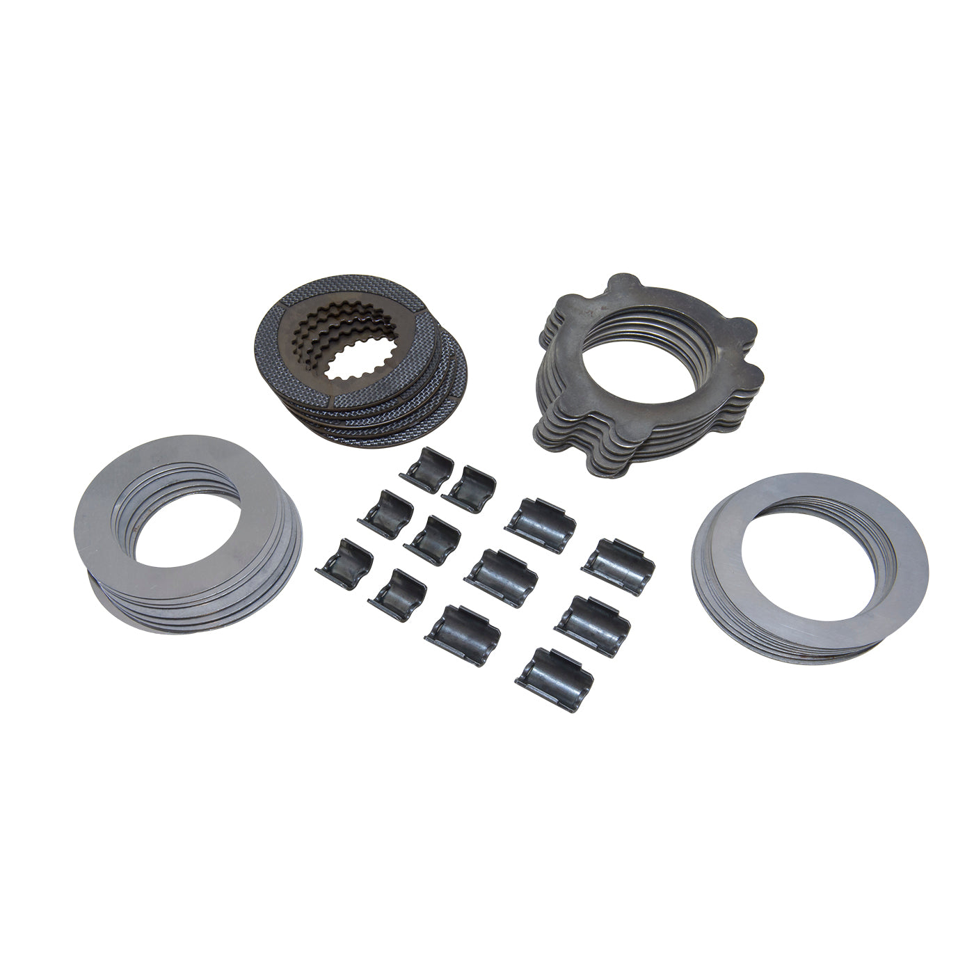 Eaton-Type Positraction Carbon Clutch Kit With 14 Plates For GM 14T And 10.5 14T 10.5 Inch GM Eaton Type Posi Clutch Kit 14 Plates Carbon Yukon Gear