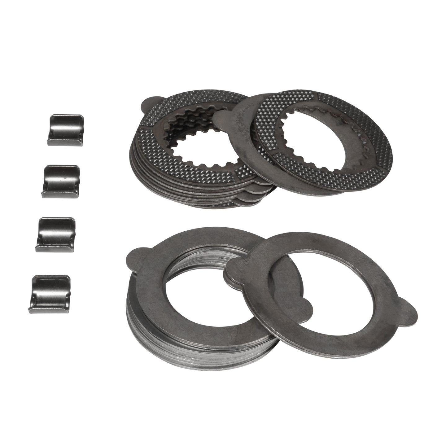 14 Plate Carbon Clutch Replacement Kit For GM 7.5 Inch Differential 7.5 Inch GM Aftermarket Only Not G/L Eaton 14plate Carbon Clutches Yukon Gear Yukon Gear and Axle