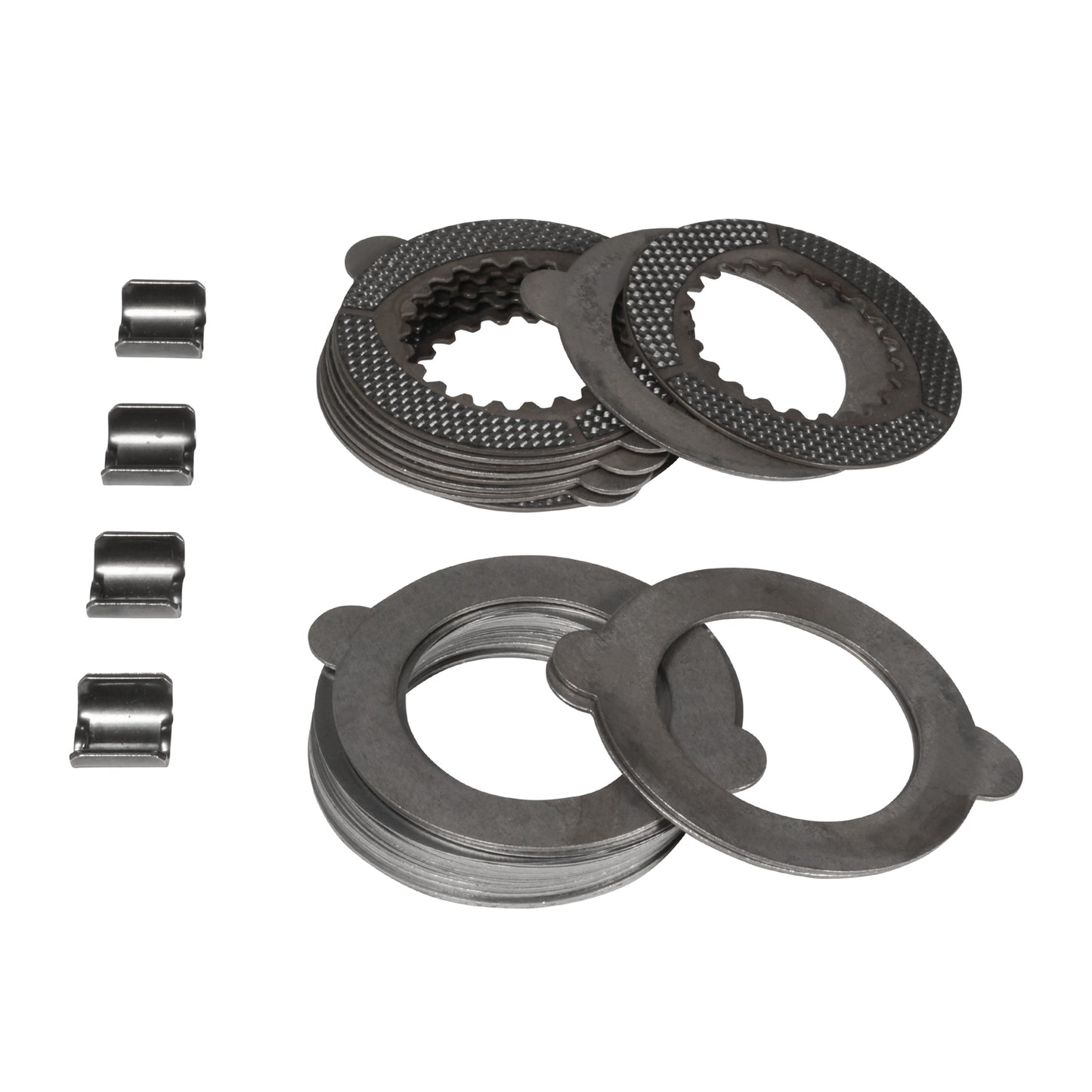 14 Plate Carbon Clutch Replacement Kit For GM 7.5 Inch Differential 7.5 Inch GM Aftermarket Only Not G/L Eaton 14plate Carbon Clutches Yukon Gear Yukon Gear and Axle