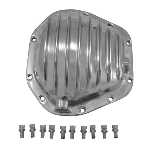 Polished Aluminum Replacement Cover For Dana 60 D60 Std Rotation (Not Rev Rotation) Polished Aluminum Cover Yukon Gear Yukon Gear and Axle