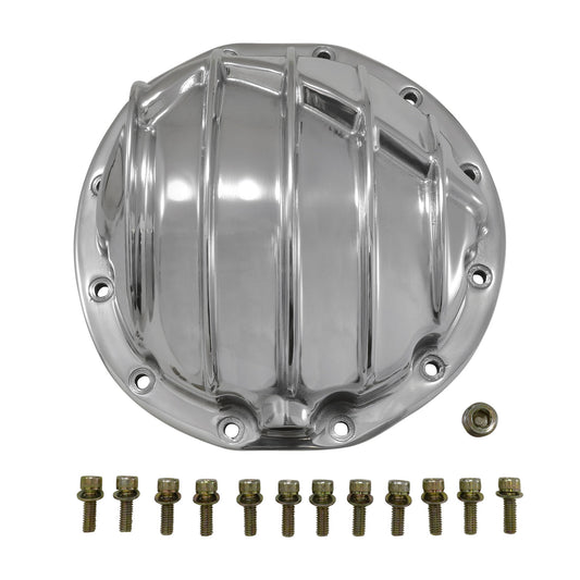 Polished Aluminum Cover For GM 12 Bolt Car 12P GM Polished Aluminum Cover Yukon Gear Yukon Gear and Axle