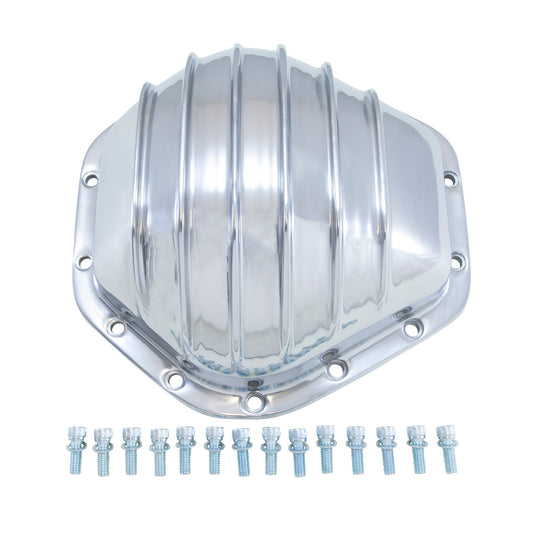 Polished Aluminum Cover For 10.5 Inch GM 14 Bolt Truck 14T 10.5 Inch GM Polished Aluminum Cover Yukon Gear Yukon Gear and Axle