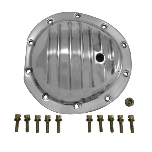Polished Aluminum Cover For 8.5 Inch GM 8.5 Inch GM Front Polished Aluminum Cover Yukon Gear Yukon Gear and Axle