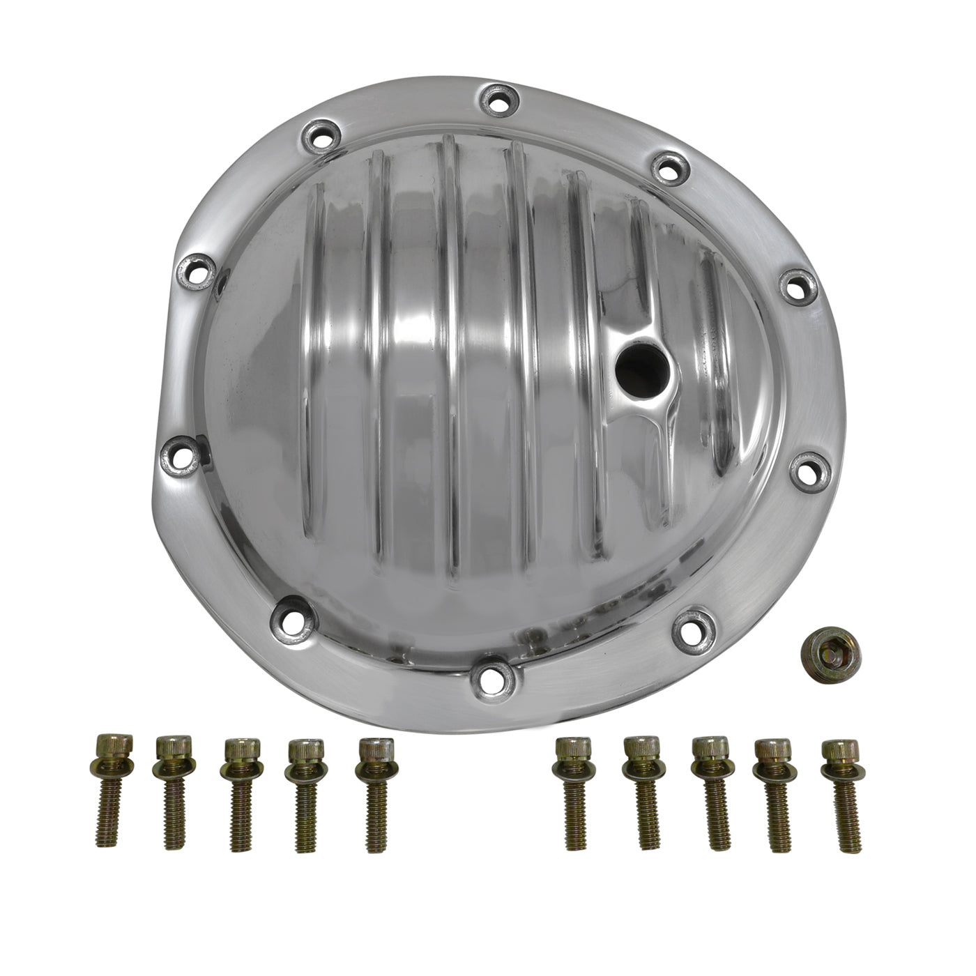Polished Aluminum Cover For 8.5 Inch GM 8.5 Inch GM Front Polished Aluminum Cover Yukon Gear