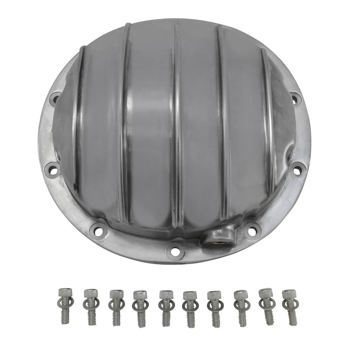 Polished Aluminum Cover For 8.6 Inch 8.2 Inch And 8.5 Inch GM Rear 8.2 Inch & 8.5 Inch GM Rear Polished Aluminum Cover Yukon Gear Yukon Gear and Axle