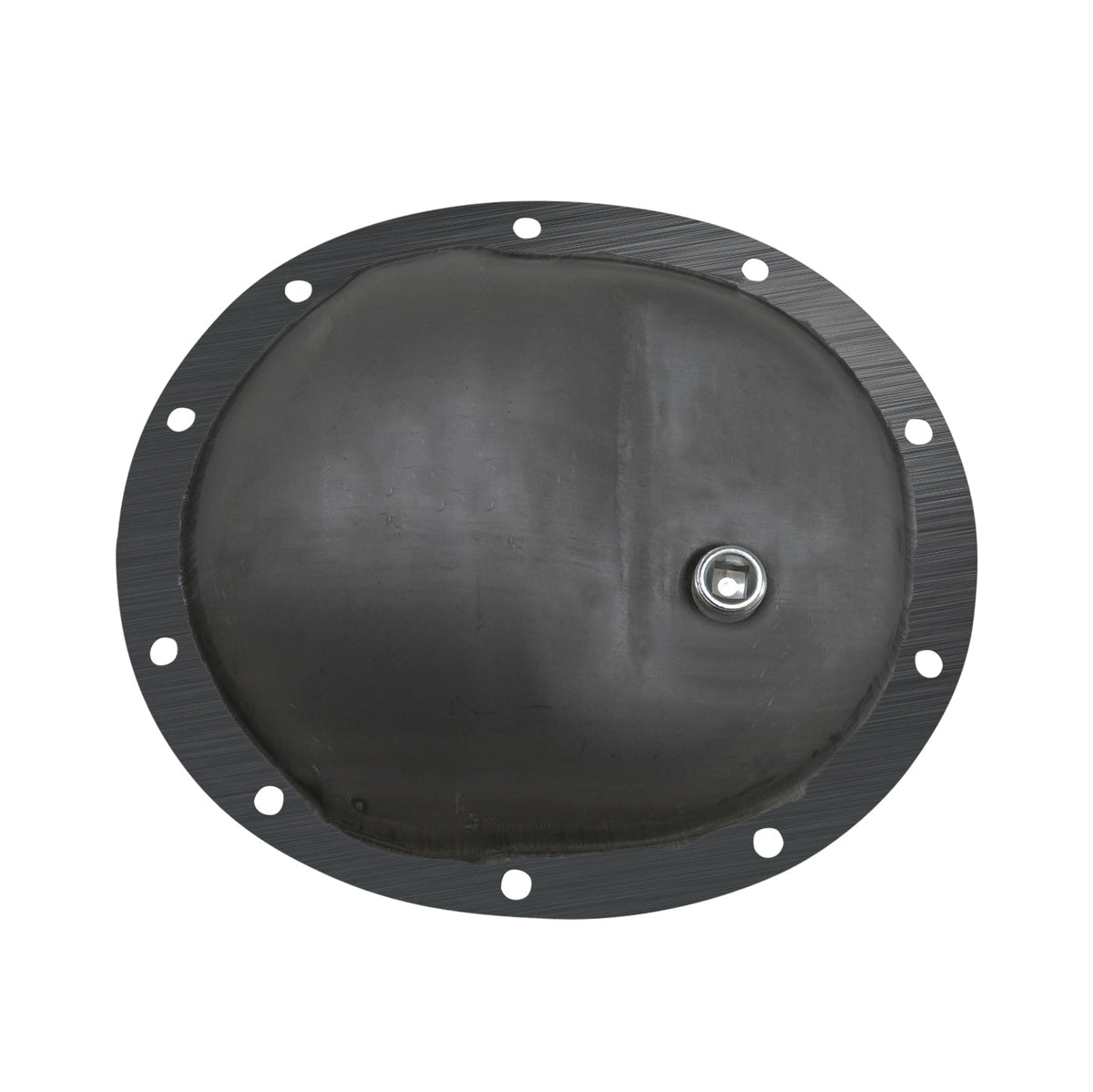 Steel Cover For Amc Model 35 W/ Metal Fill Plug M35 Rear Differential Cover With Threaded Metal Fill Plug Yukon Gear Yukon Gear and Axle